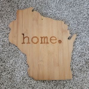 Totally Bamboo Wisconsin Cutting & Serving Board